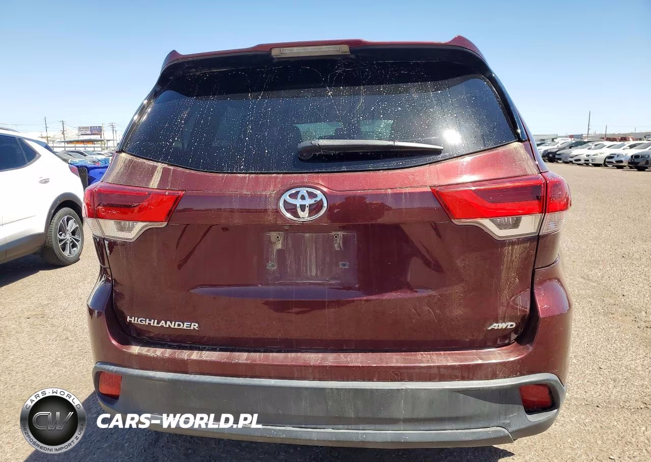 2017 Toyota Highlander Le VIN:5TDBZRFH7HS467148 - 6