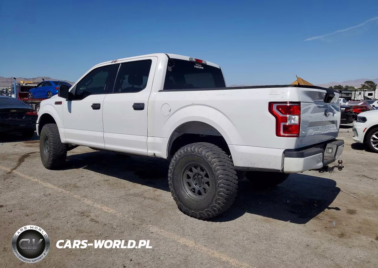 2018 Ford F150 Supercrew VIN:1FTEW1EB7JKE78510 - 2