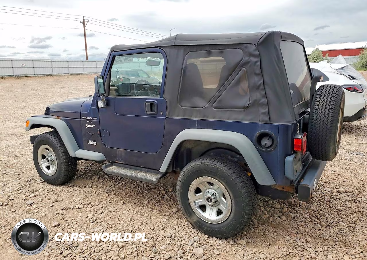 1997 Jeep Wrangler - Tj Sport VIN:1J4FY19S8VP449691 - 2