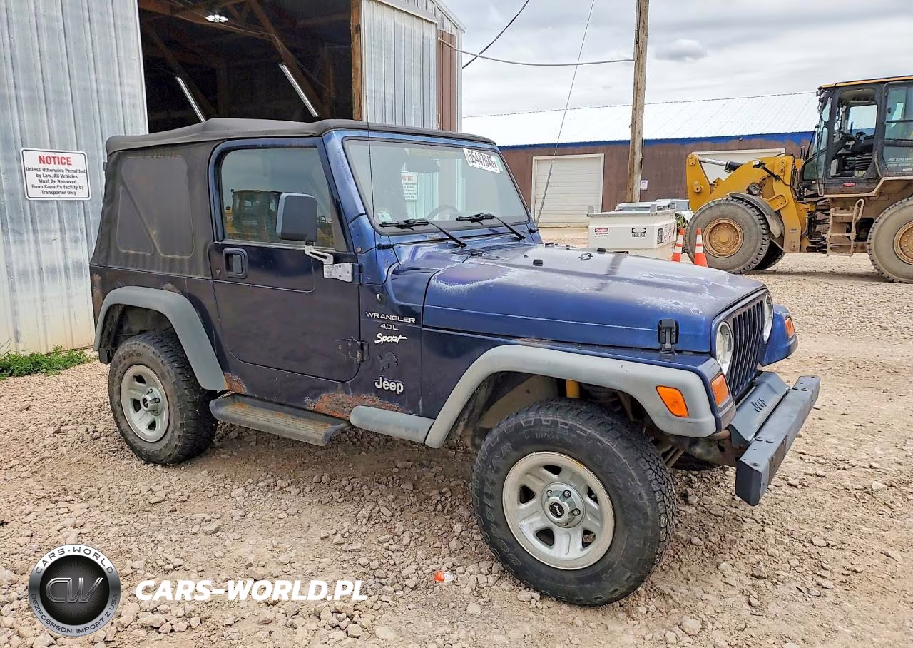 1997 Jeep Wrangler - Tj Sport VIN:1J4FY19S8VP449691 - 4