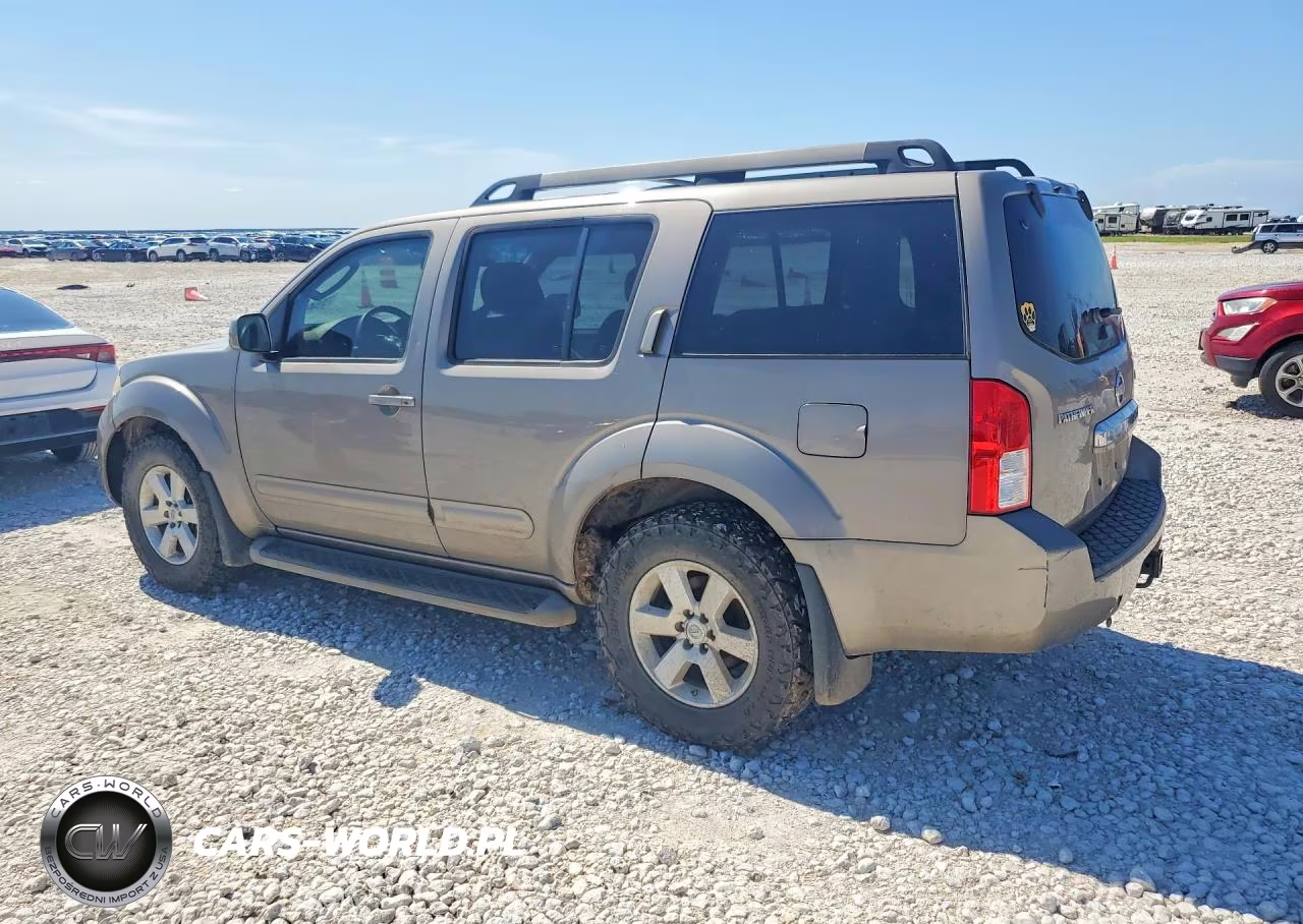 2008 Nissan Pathfinder S VIN:5N1AR18U78C636606 - 2
