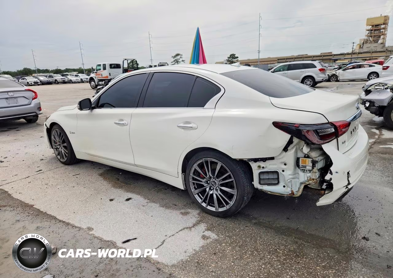2019 INFINITI Q50 3.0T RED SPORT 400 VIN:JN1FV7AR6KM800091 - 2