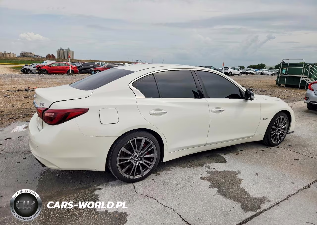 2019 INFINITI Q50 3.0T RED SPORT 400 VIN:JN1FV7AR6KM800091 - 3