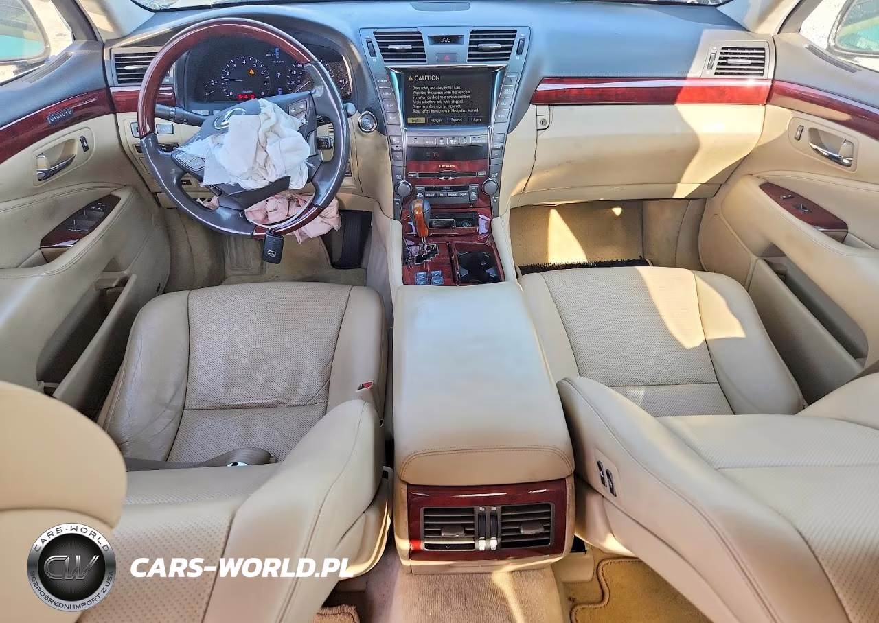 2007 Lexus Ls 460L VIN:JTHGL46F675006163 - 8