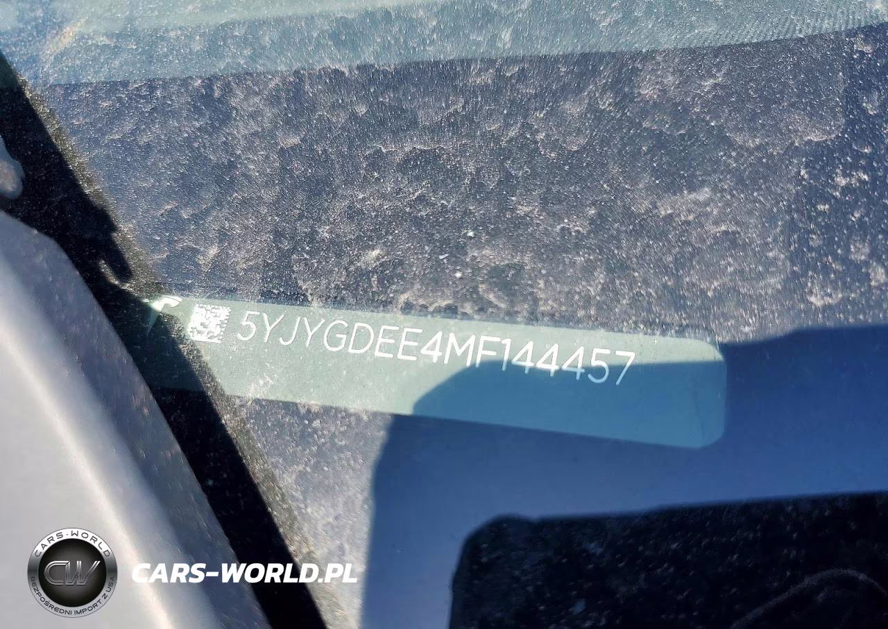 2021 Tesla Model Y VIN:5YJYGDEE4MF144457 - 12