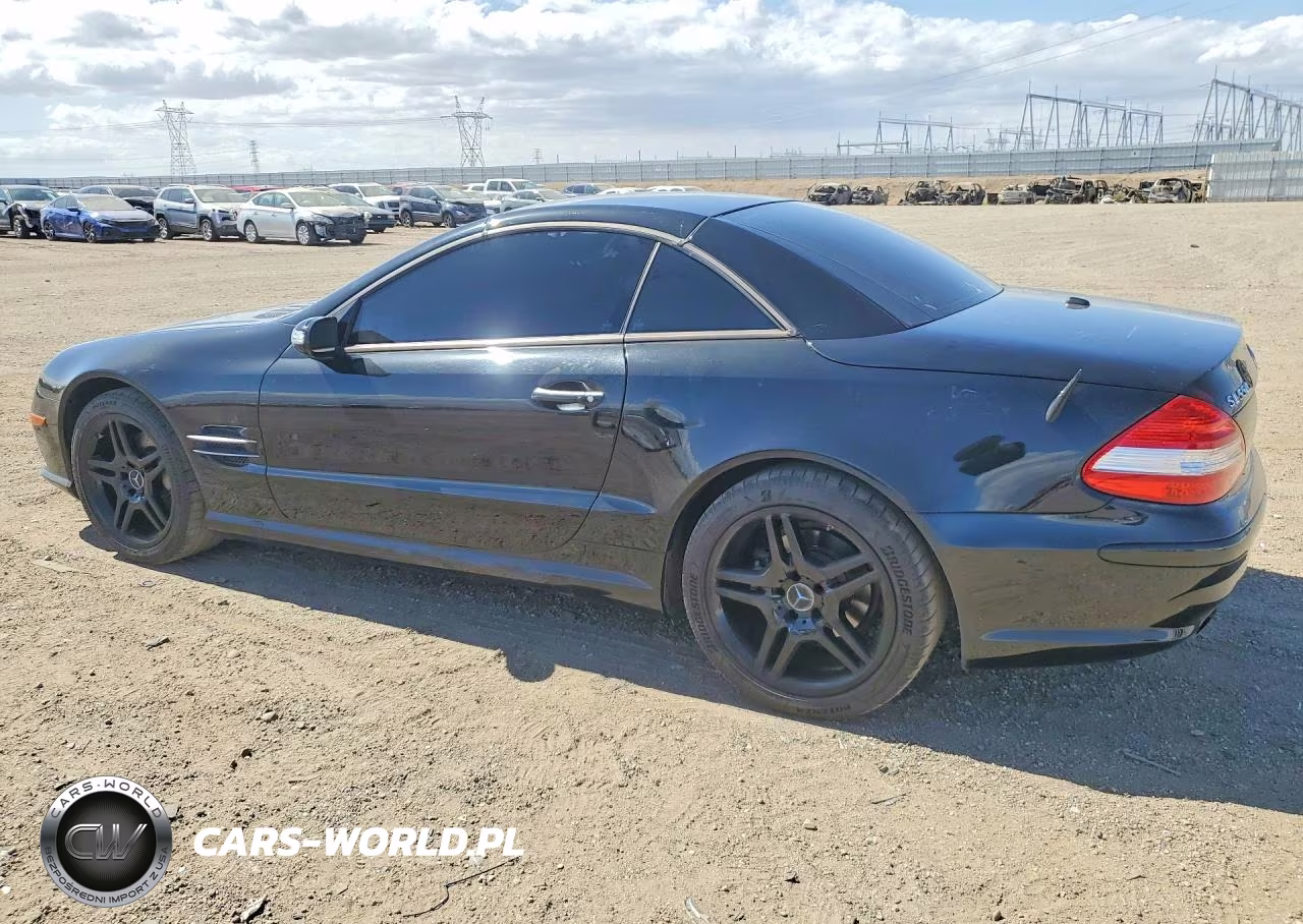 2007 Mercedes-Benz Sl 550 VIN:WDBSK71F57F128822 - 2