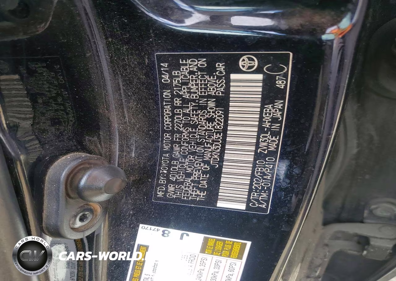 2014 Toyota Prius Three VIN:JTDKN3DU3E1822091 - 12