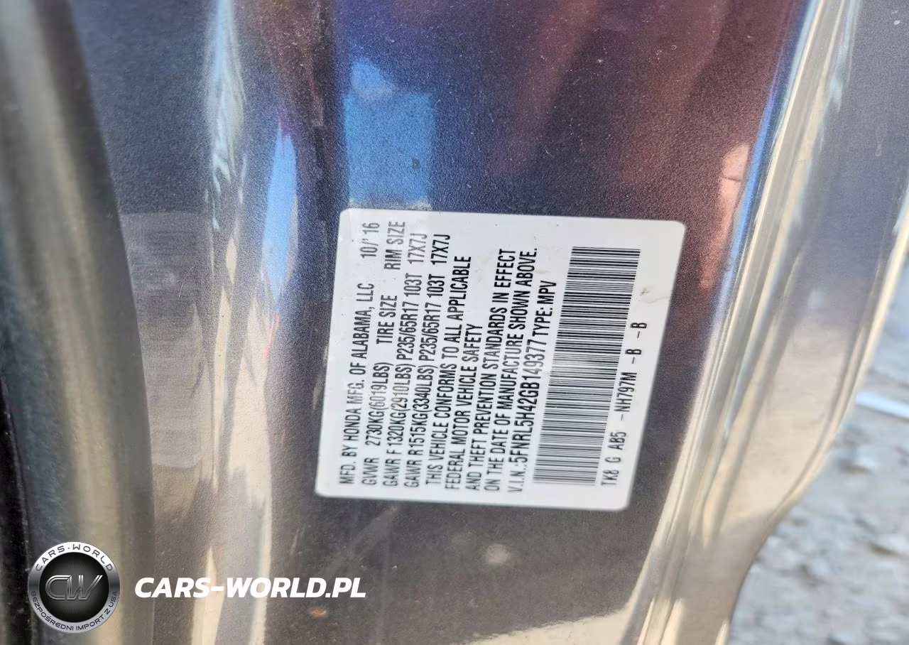 2016 Honda Odyssey Ex VIN:5FNRL5H42GB149377 - 14
