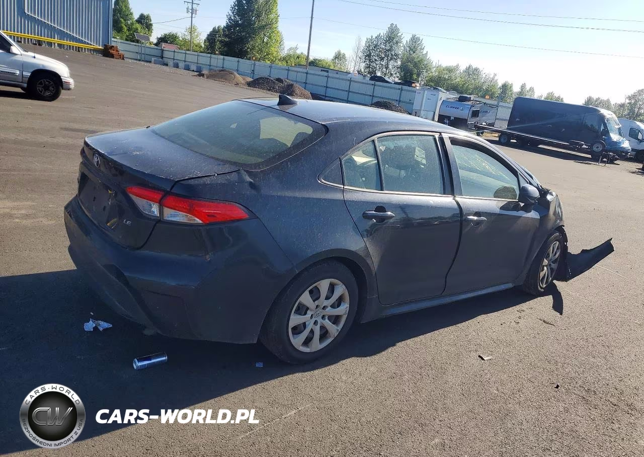 2020 Toyota Corolla Le VIN:JTDEPRAE2LJ093859 - 3