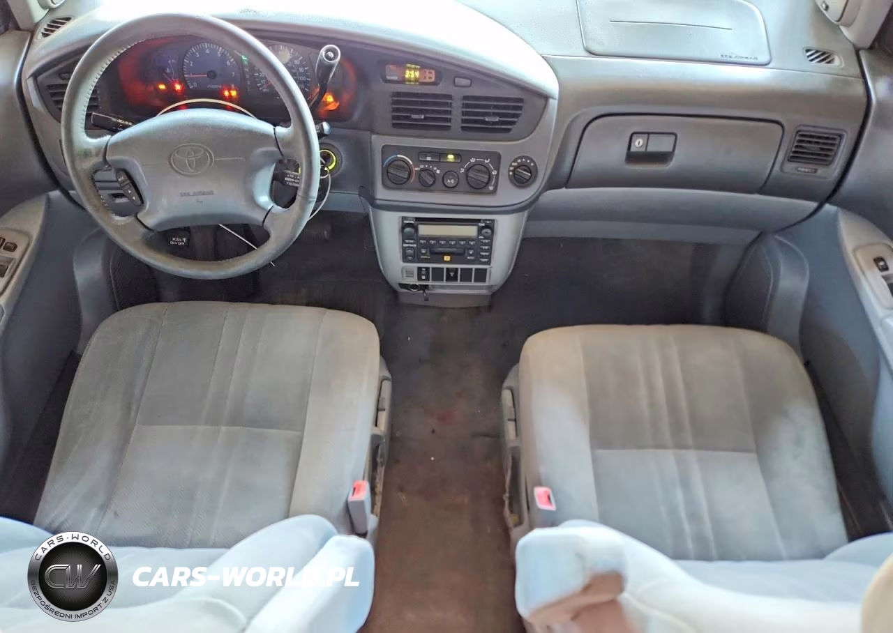 2002 Toyota Sienna Le VIN:4T3ZF13C82U475587 - 8