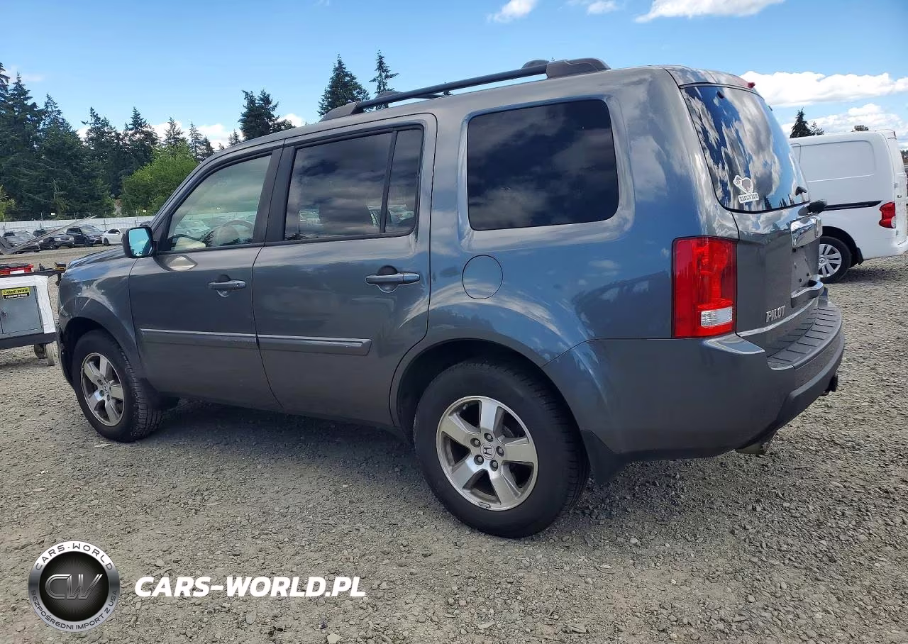 2010 Honda Pilot Exl VIN:5FNYF4H55AB034916 - 2