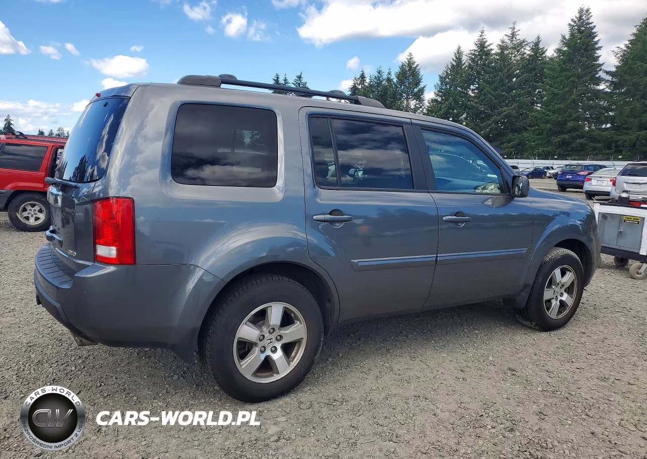 2010 Honda Pilot Exl VIN:5FNYF4H55AB034916 - 3