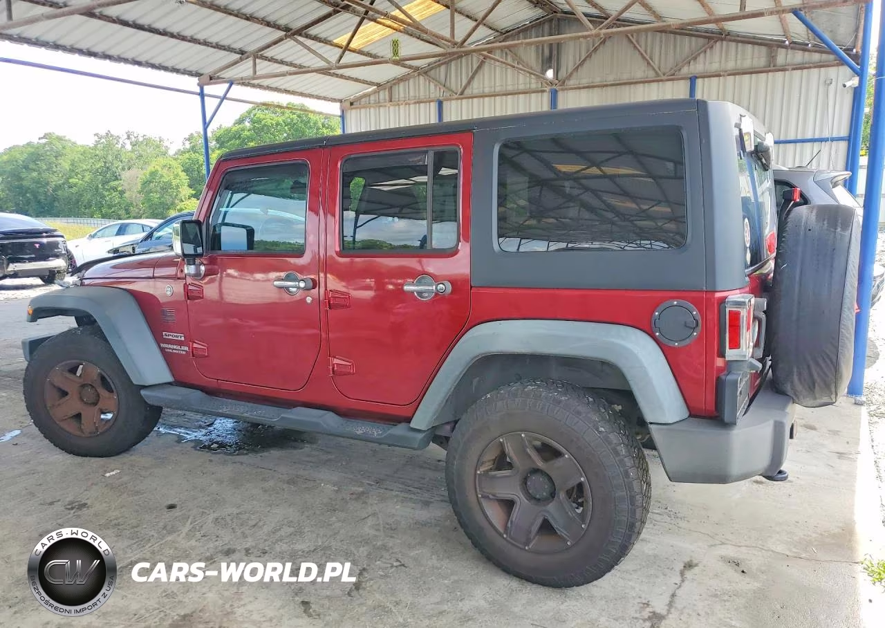 2012 Jeep Wrangler Unlimited Sport VIN:1C4BJWDG9CL184177 - 2