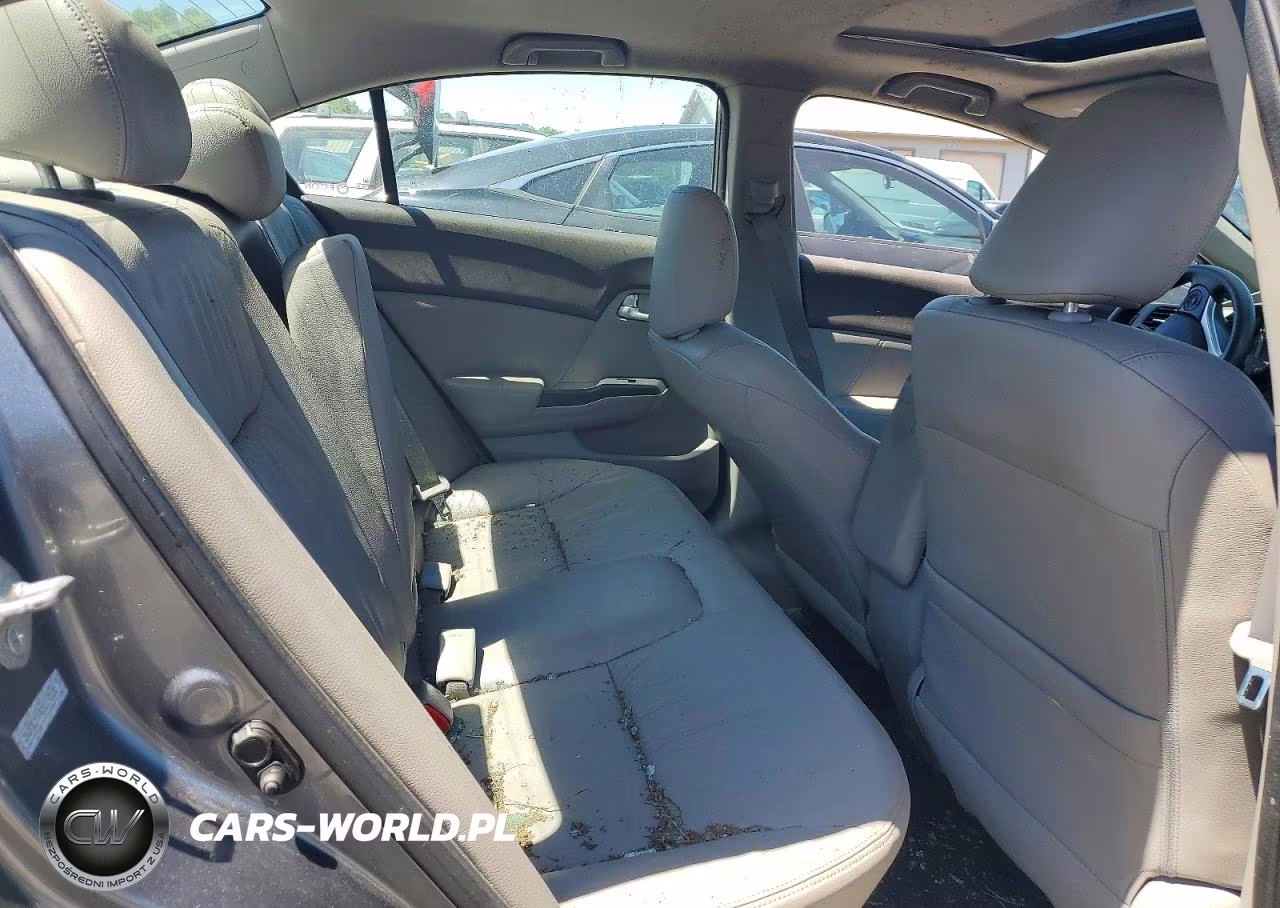 2012 Honda Civic Exl VIN:2HGFB2F99CH319100 - 10