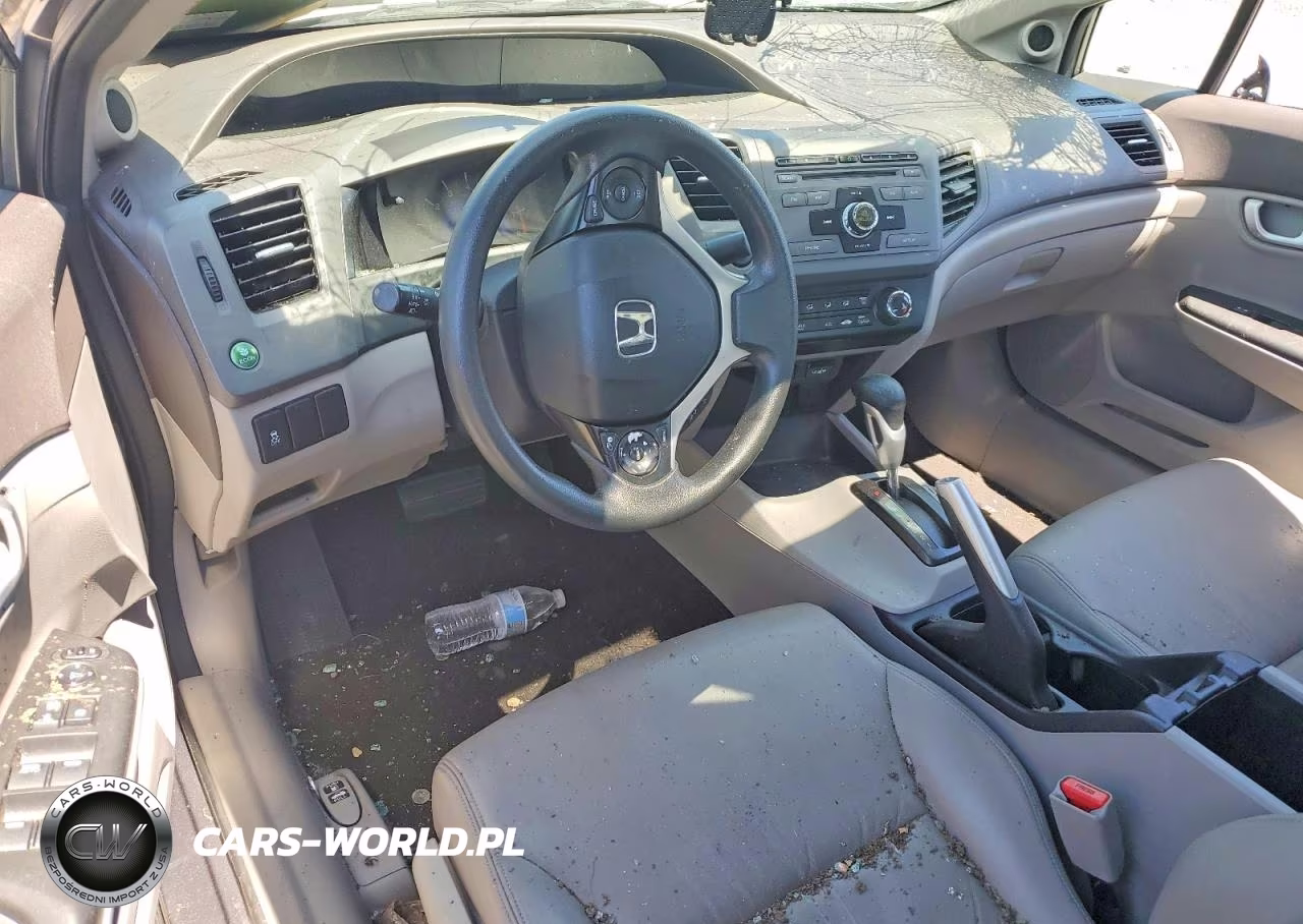 2012 Honda Civic Exl VIN:2HGFB2F99CH319100 - 8