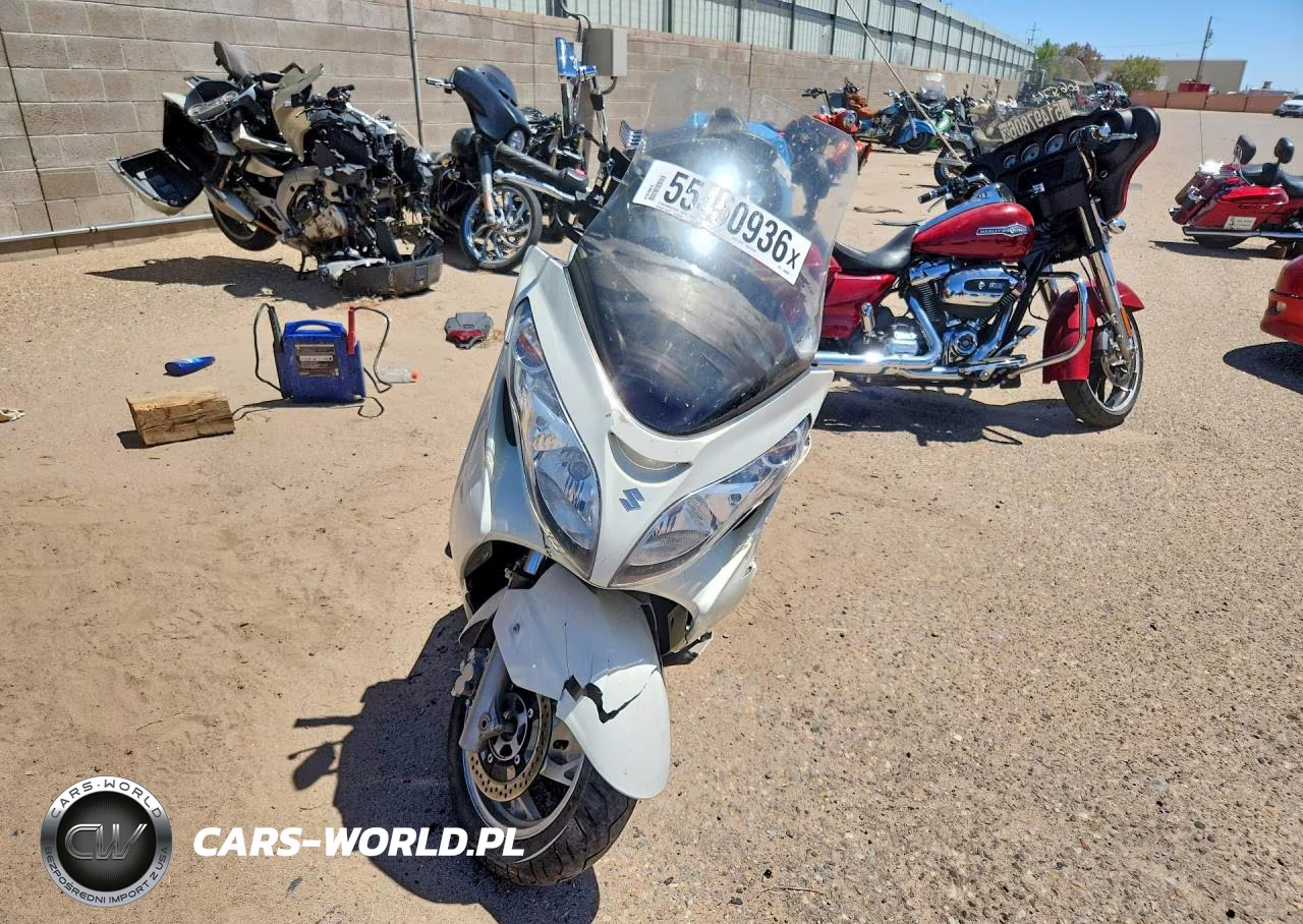2009 Suzuki Burgman 400 VIN:JS1CK44A392100848 - 2