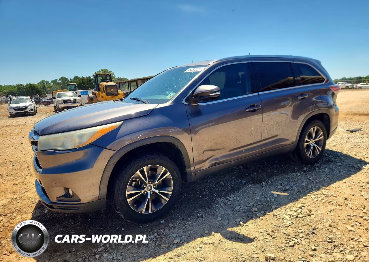 2016 Toyota Highlander Xle