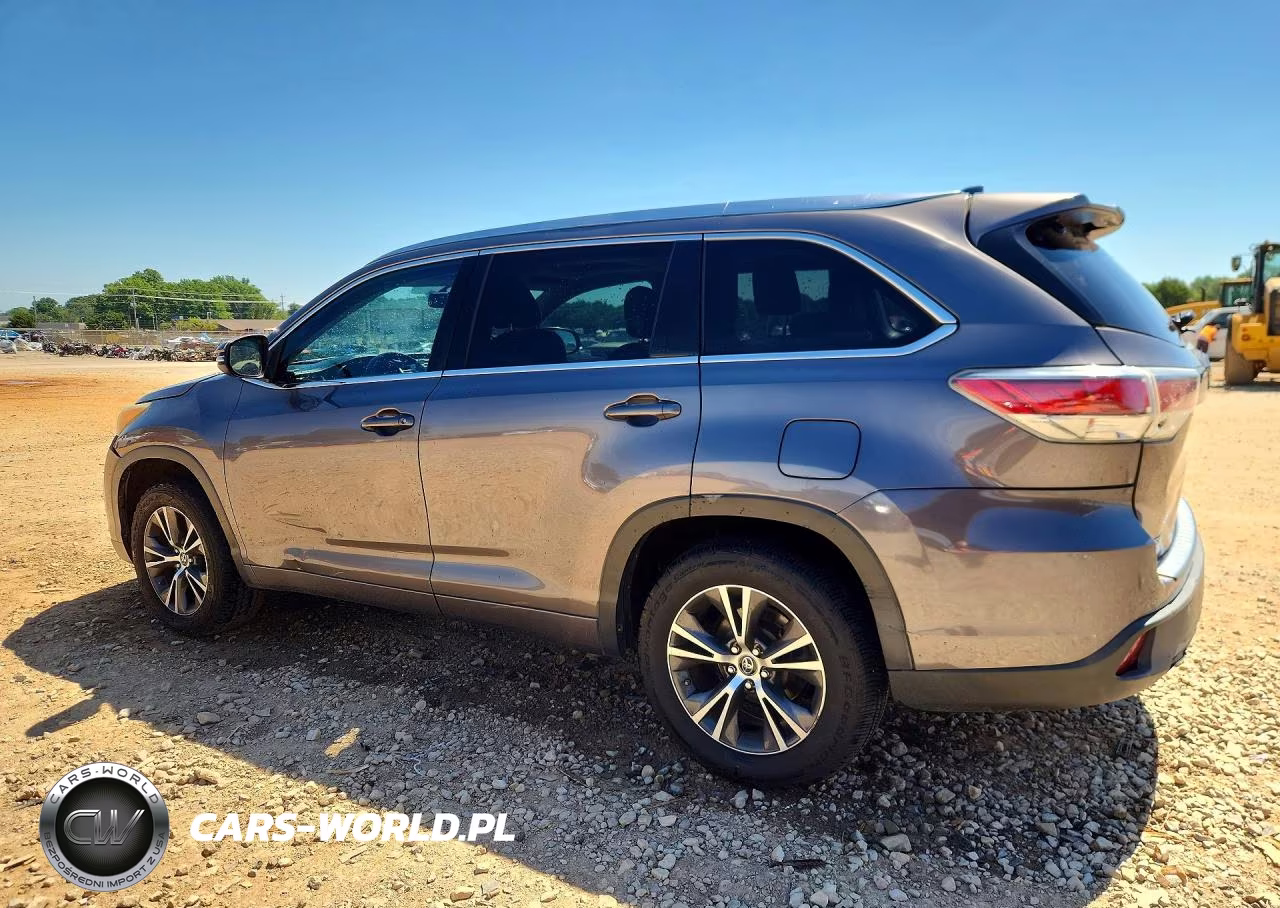 2016 Toyota Highlander Xle VIN:5TDKKRFH9GS153231 - 2