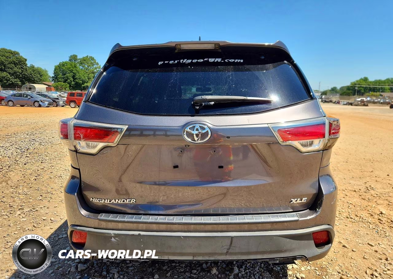 2016 Toyota Highlander Xle VIN:5TDKKRFH9GS153231 - 6