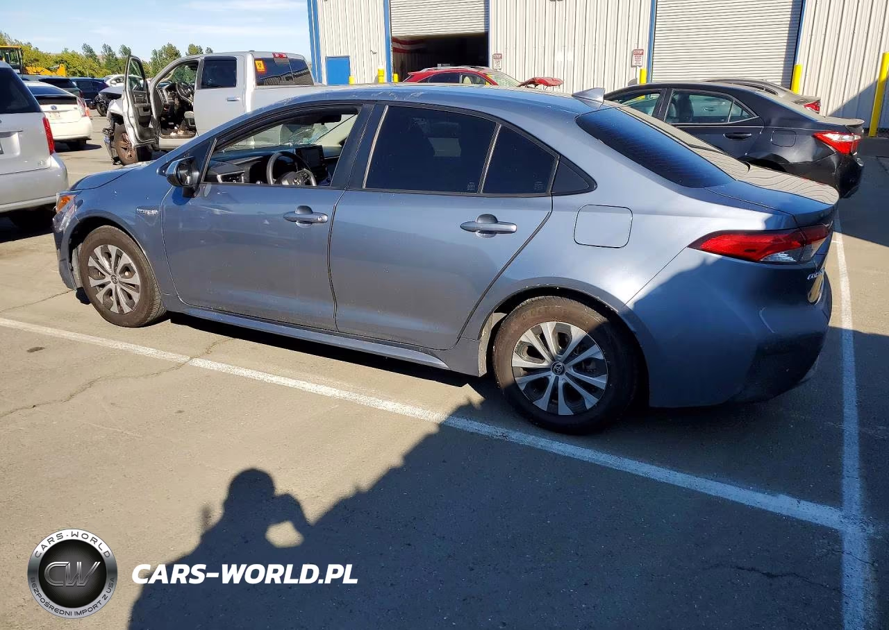 2021 Toyota Corolla Le VIN:JTDEAMDE3MJ001210 - 2