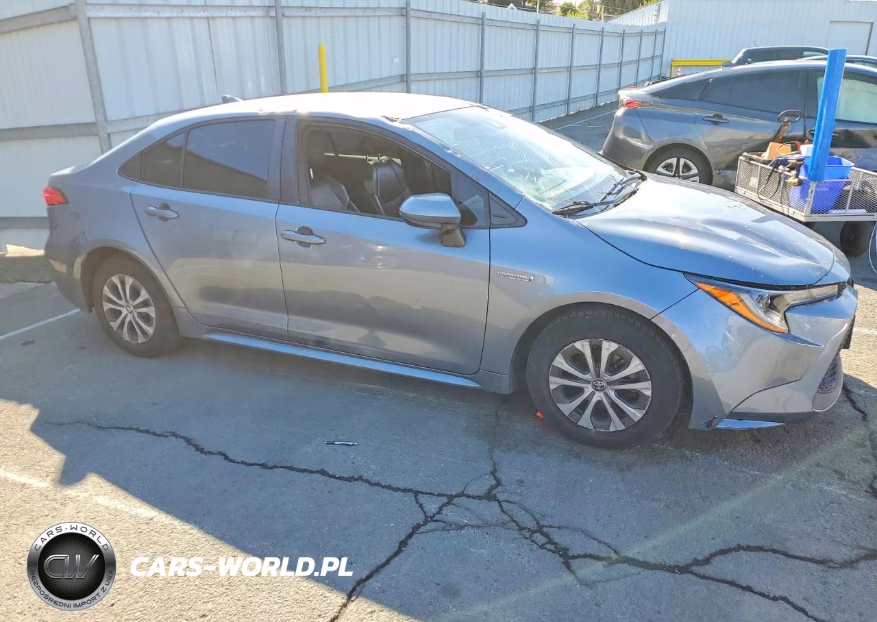 2021 Toyota Corolla Le VIN:JTDEAMDE3MJ001210 - 4