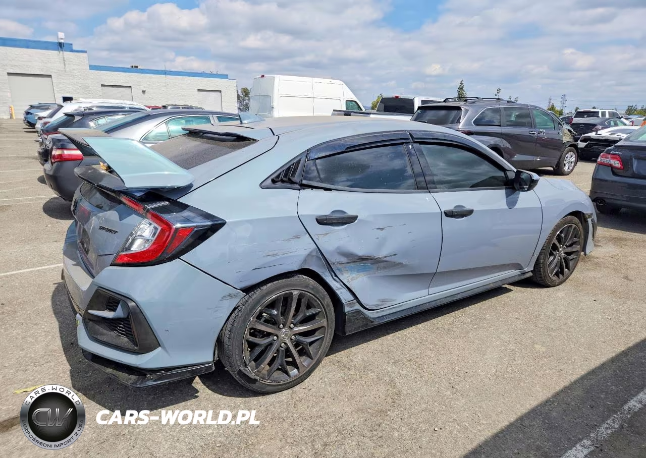 2021 Honda Civic Sport VIN:SHHFK7H45MU405443 - 3
