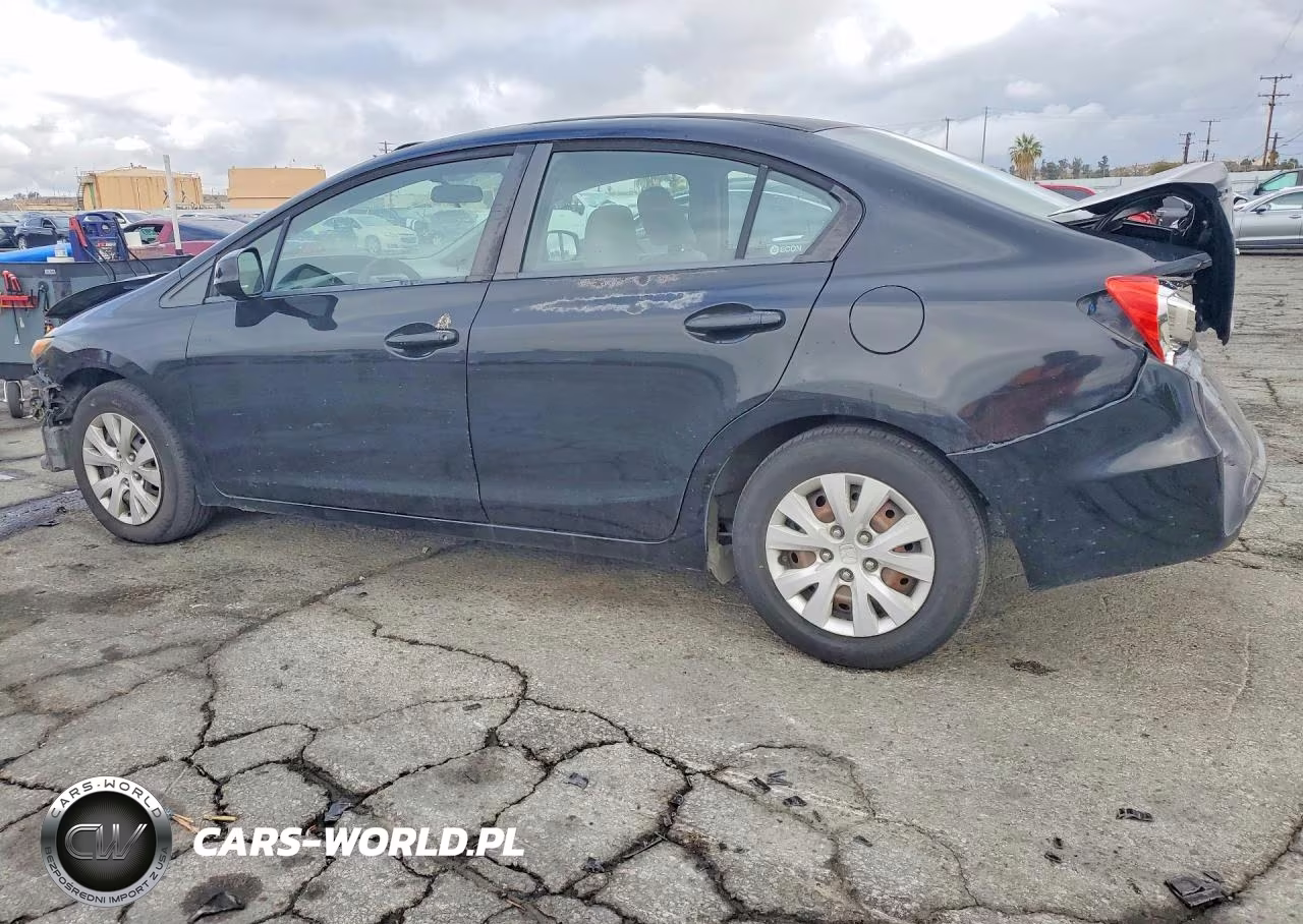 2012 Honda Civic Lx VIN:19XFB2F52CE335615 - 2