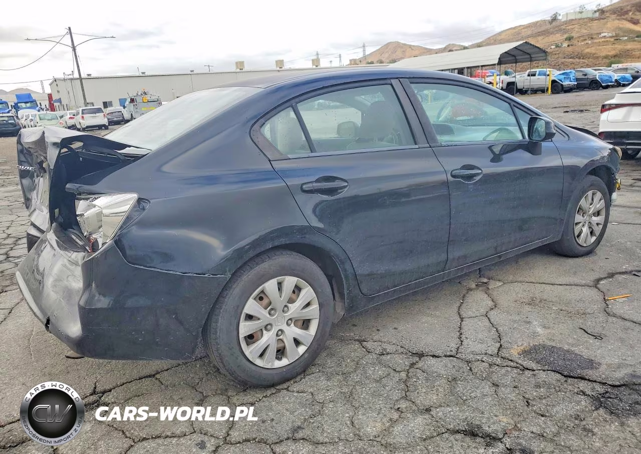 2012 Honda Civic Lx VIN:19XFB2F52CE335615 - 3