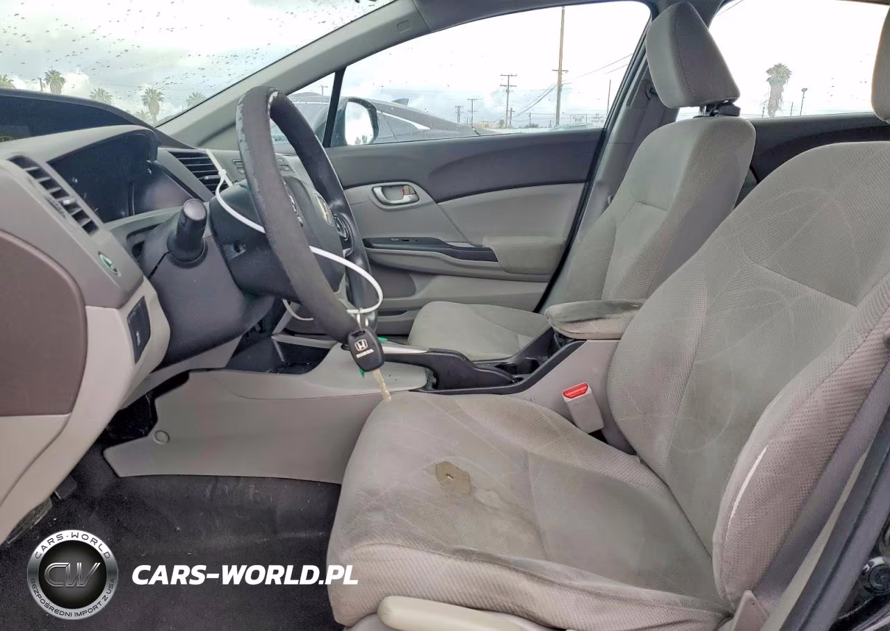 2012 Honda Civic Lx VIN:19XFB2F52CE335615 - 7
