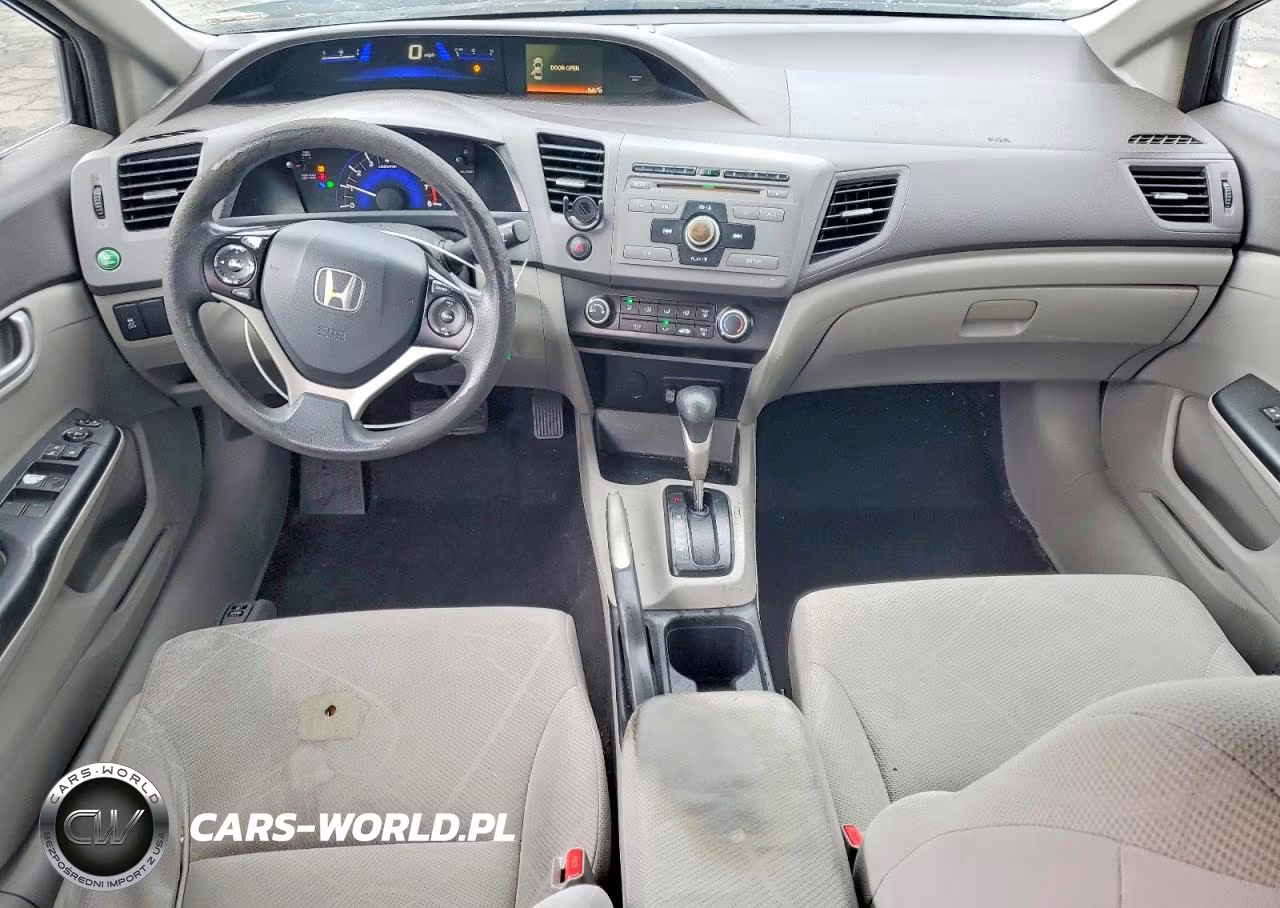 2012 Honda Civic Lx VIN:19XFB2F52CE335615 - 8