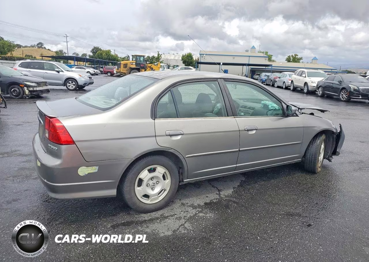 2005 Honda Civic Hybrid VIN:JHMES96675S008123 - 3