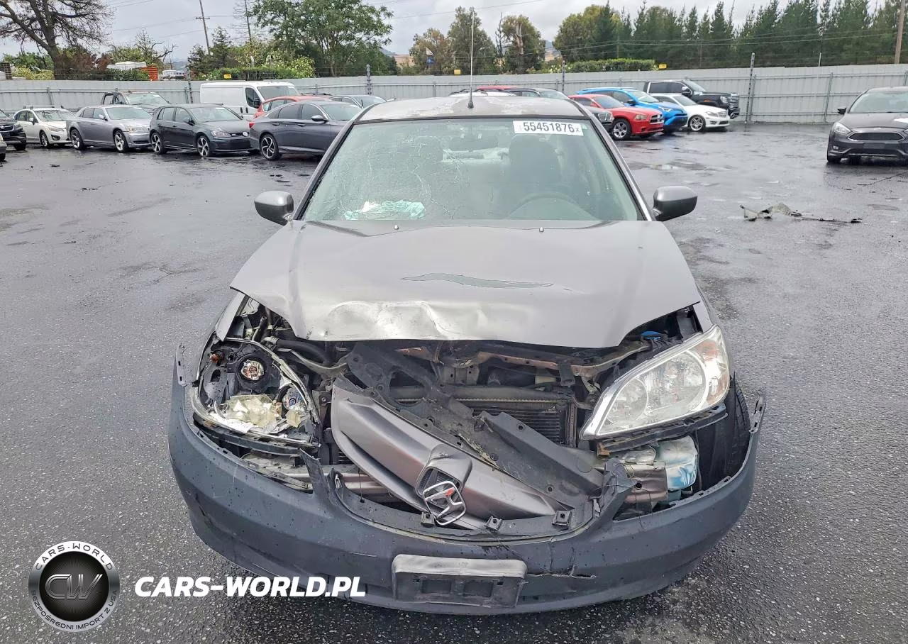 2005 Honda Civic Hybrid VIN:JHMES96675S008123 - 5