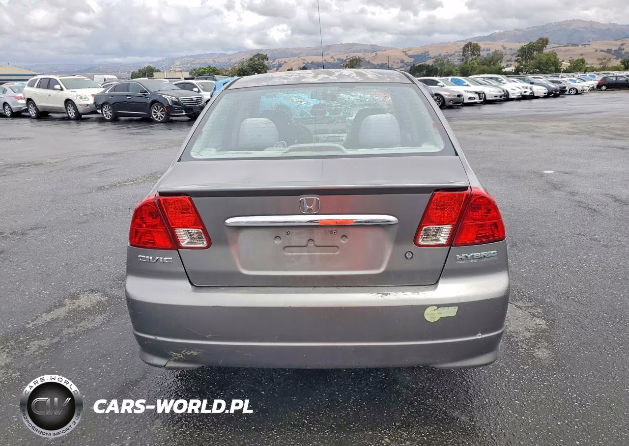 2005 Honda Civic Hybrid VIN:JHMES96675S008123 - 6