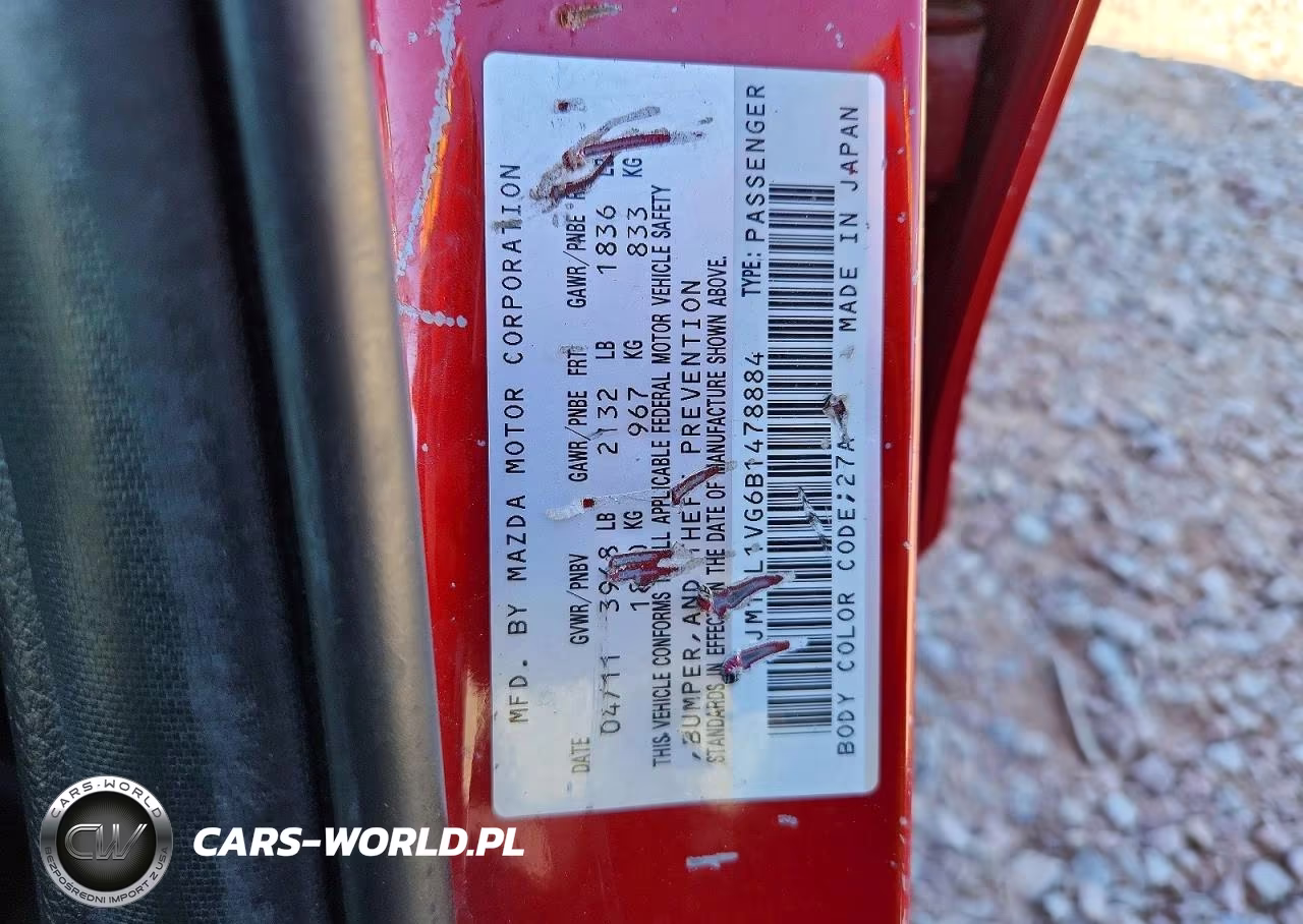 2011 Mazda 3 I VIN:JM1BL1VG6B1478884 - 12