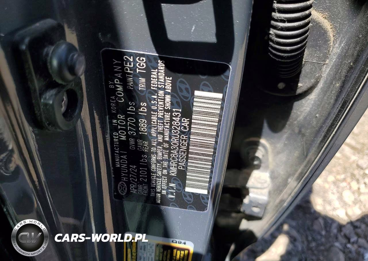 2024 Hyundai Venue Sel VIN:KMHRC8A30RU328431 - 12