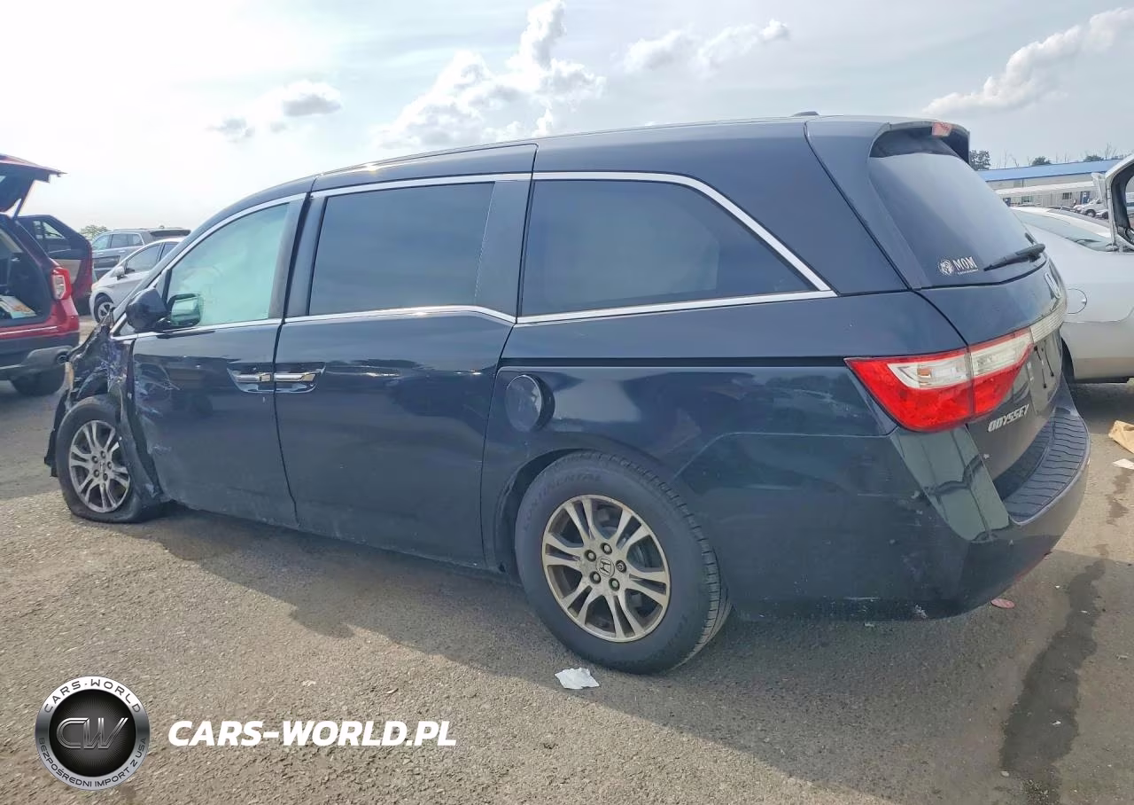 2013 Honda Odyssey Exl VIN:5FNRL5H64DB053795 - 2