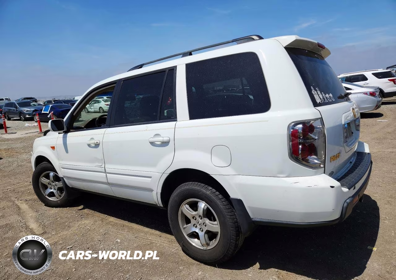 2008 Honda Pilot Exl VIN:5FNYF18588B003765 - 2