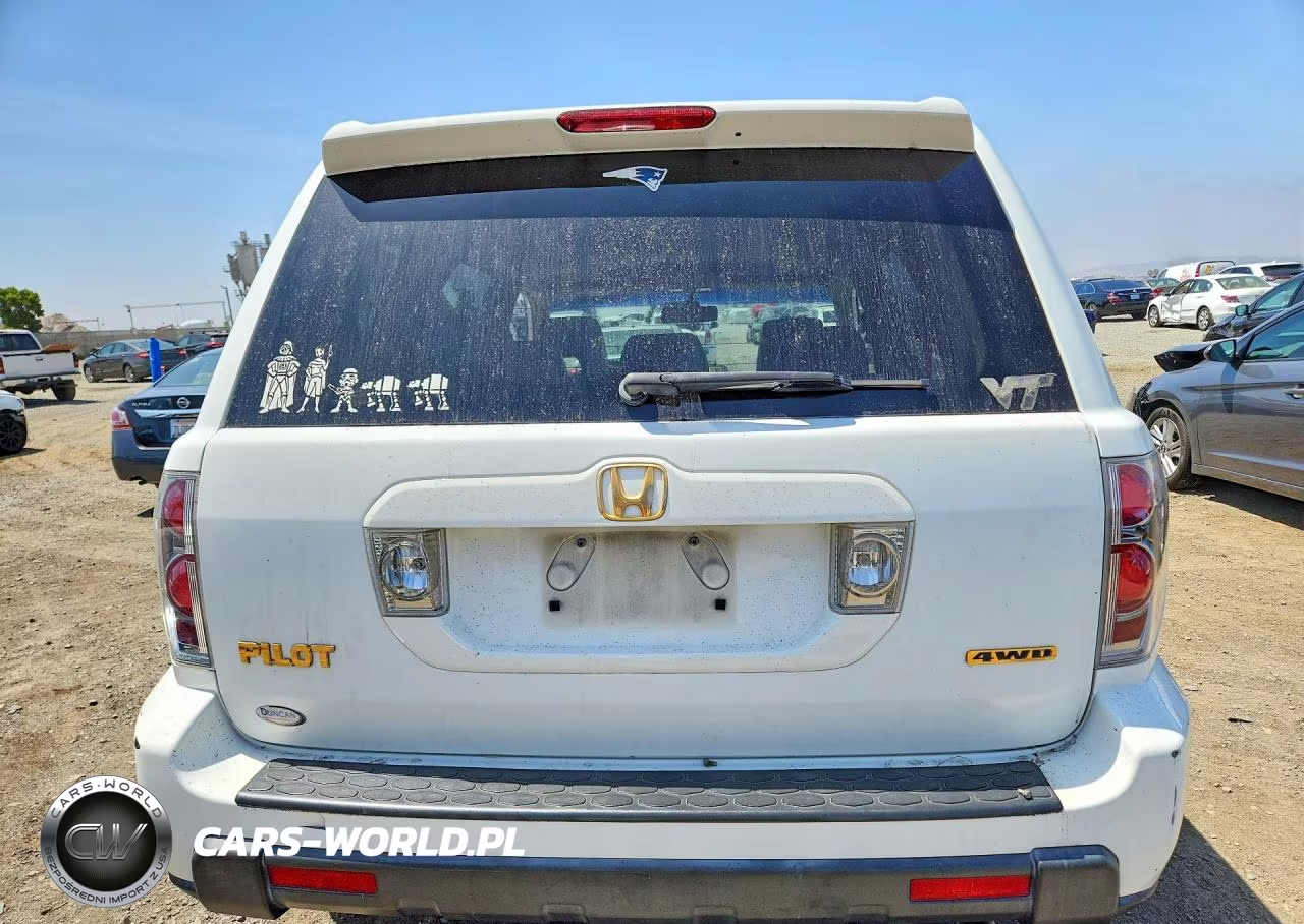 2008 Honda Pilot Exl VIN:5FNYF18588B003765 - 6