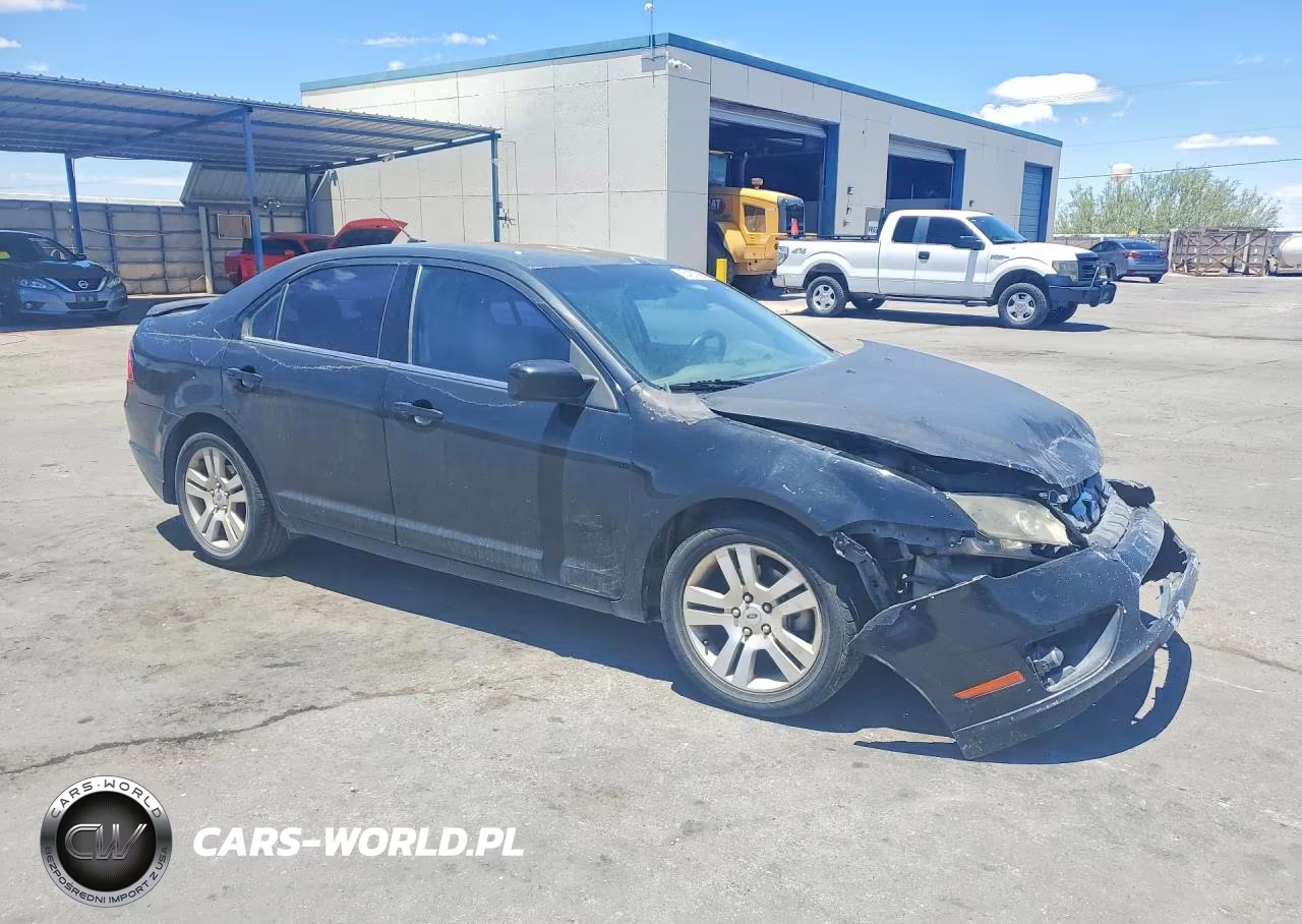2010 Ford Fusion Se VIN:3FAHP0HA2AR257714 - 4