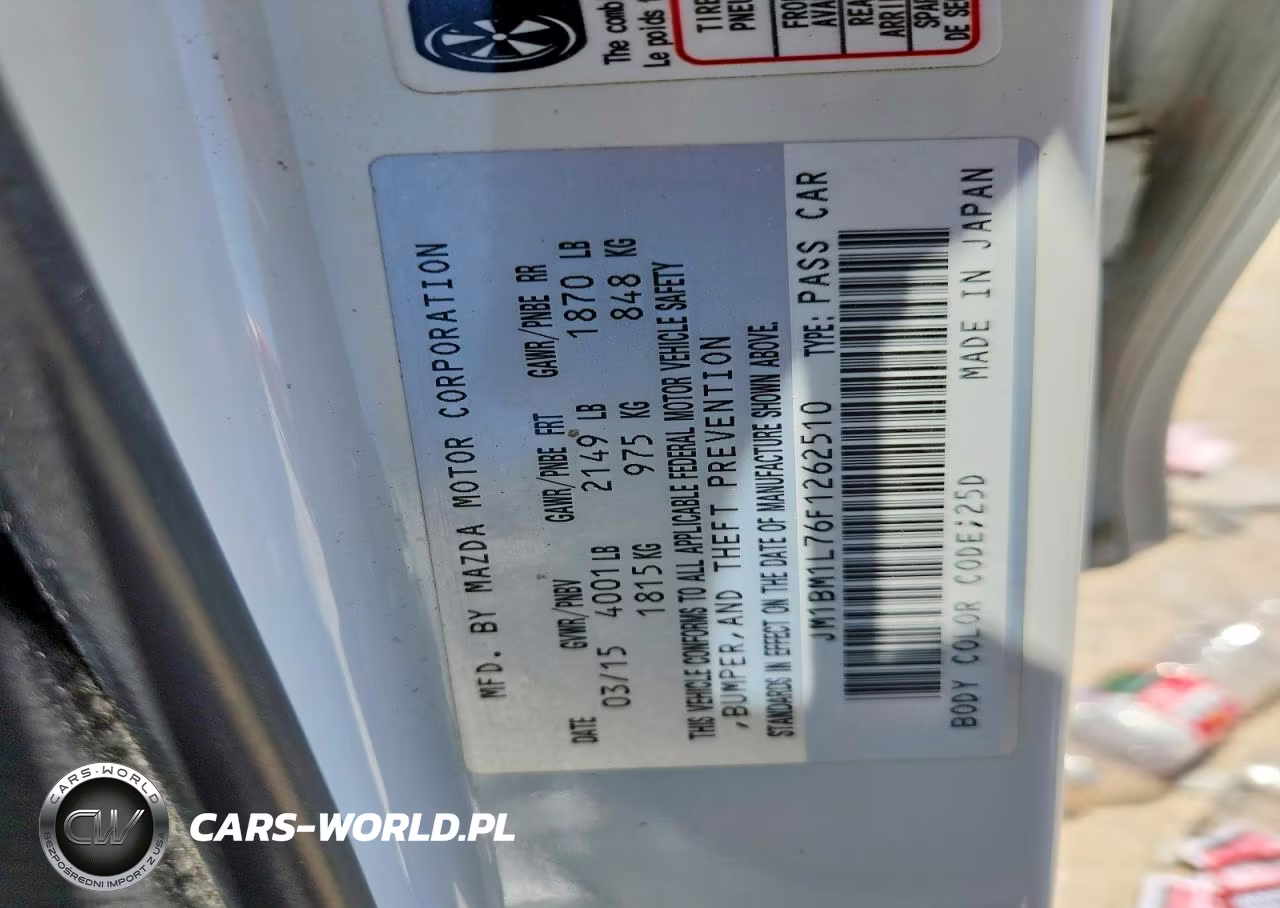 2015 Mazda 3 Touring VIN:JM1BM1L76F1262510 - 12