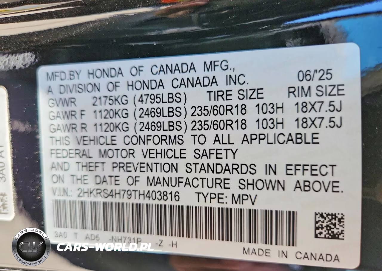 2026 Honda Cr-V Exl VIN:2HKRS4H79TH403816 - 14
