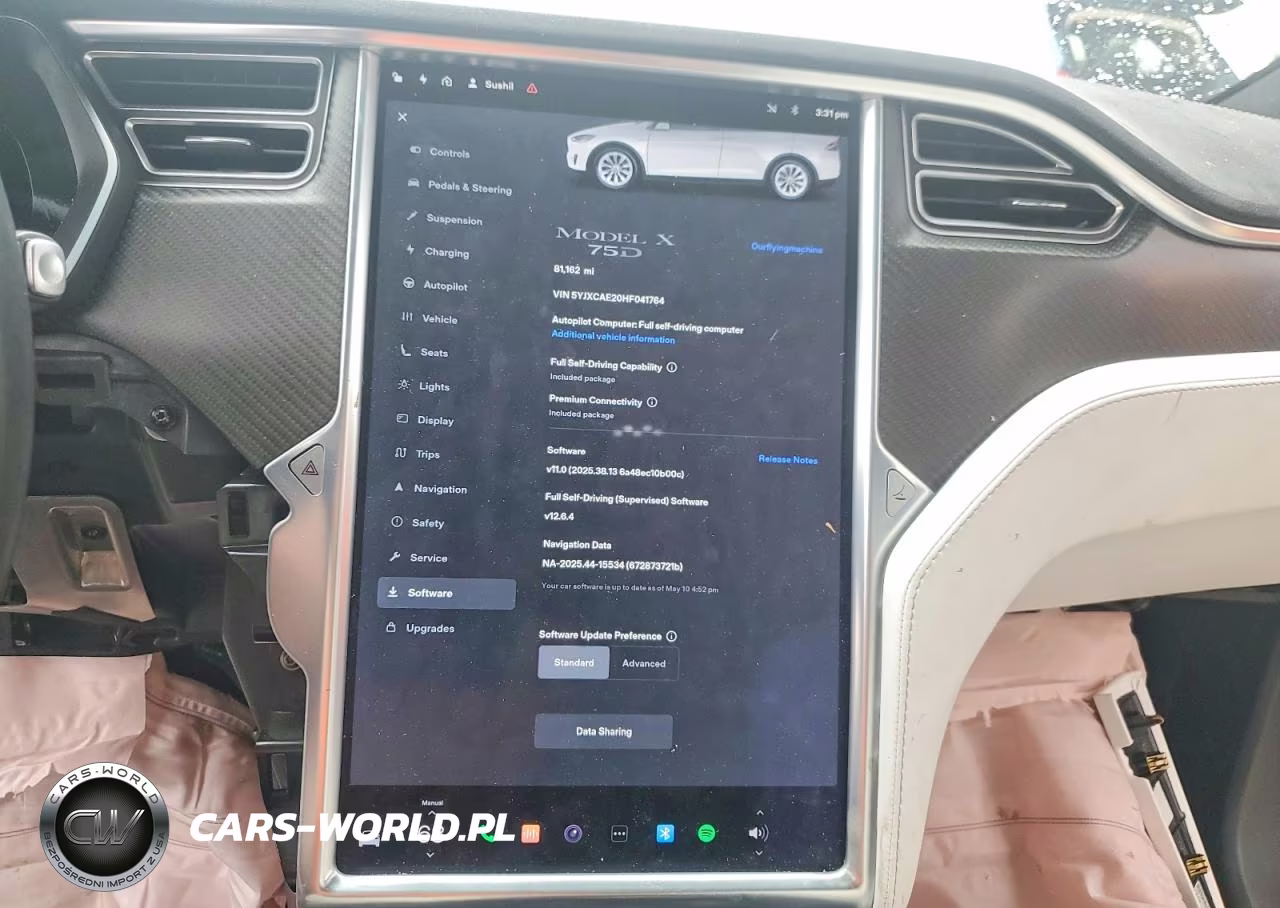 2017 Tesla Model X VIN:5YJXCAE20HF041764 - 9