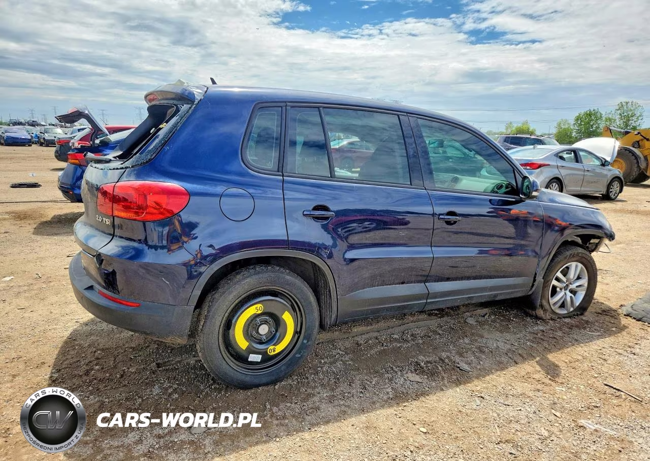 2014 Volkswagen Tiguan S-Se-Sel-R-Line VIN:WVGAV3AX6EW548250 - 3