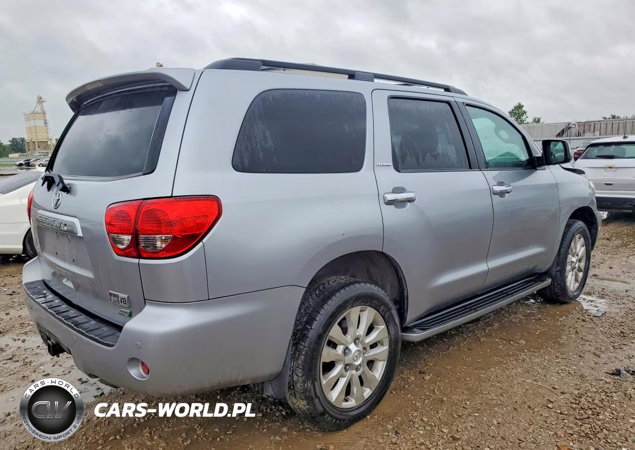 2011 Toyota Sequoia Platinum VIN:5TDDW5G16BS054690 - 3
