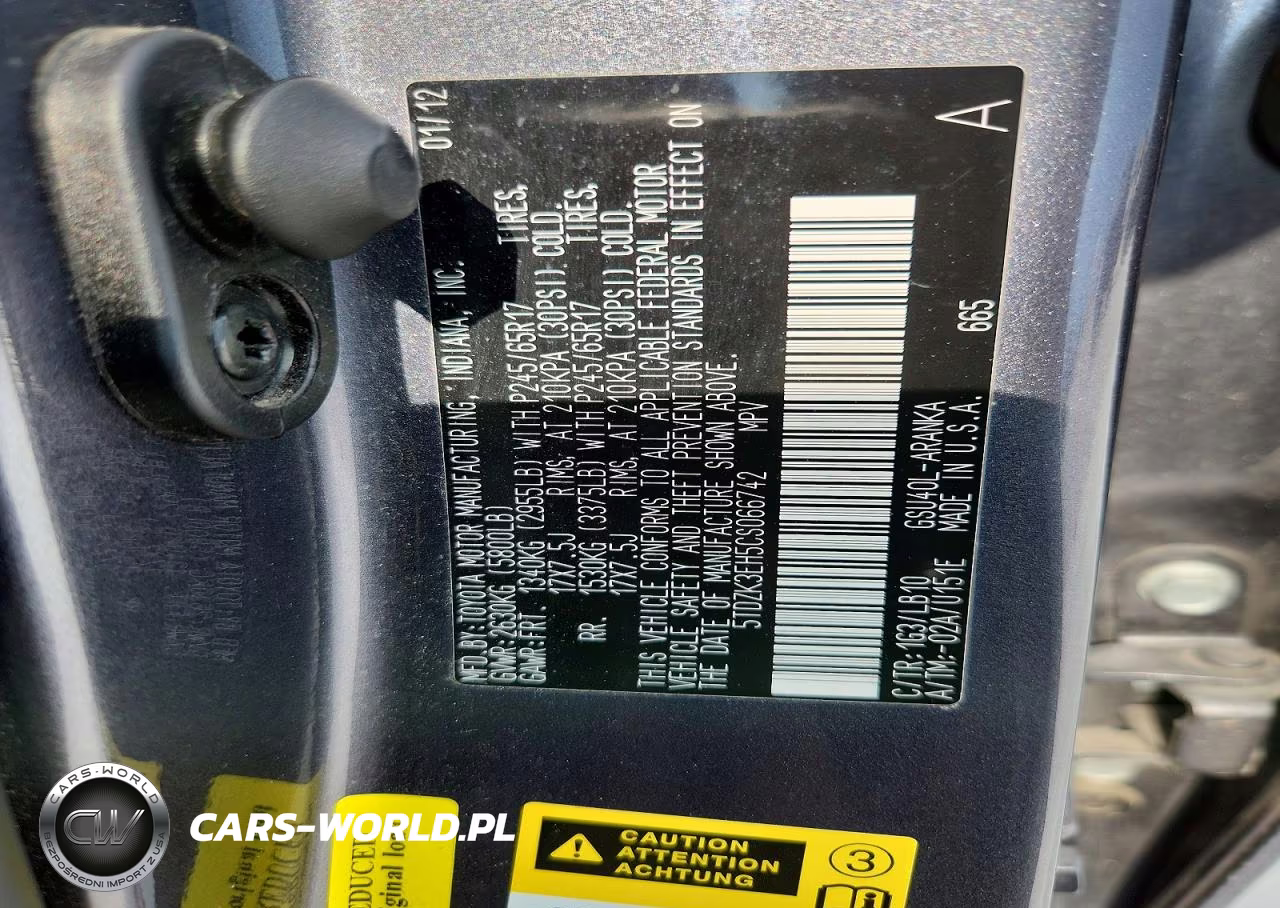 2012 Toyota Highlander Se VIN:5TDZK3EH5CS066742 - 13