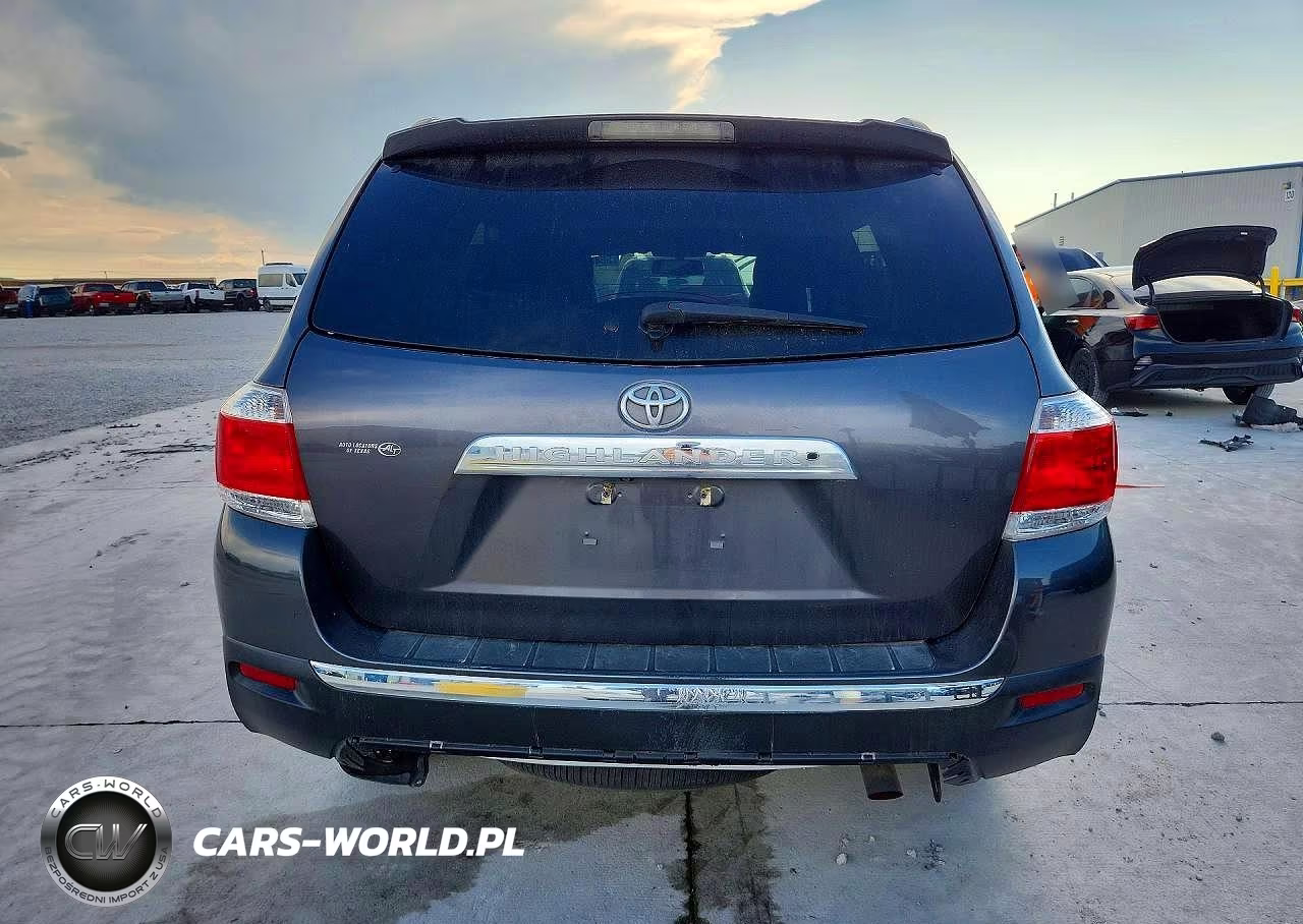 2012 Toyota Highlander Se VIN:5TDZK3EH5CS066742 - 6