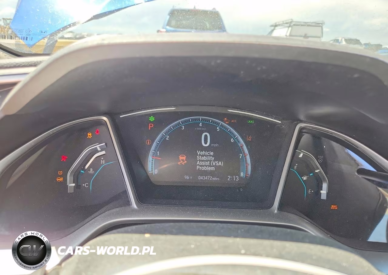 2021 Honda Civic Ex VIN:19XFC1F30ME001655 - 9