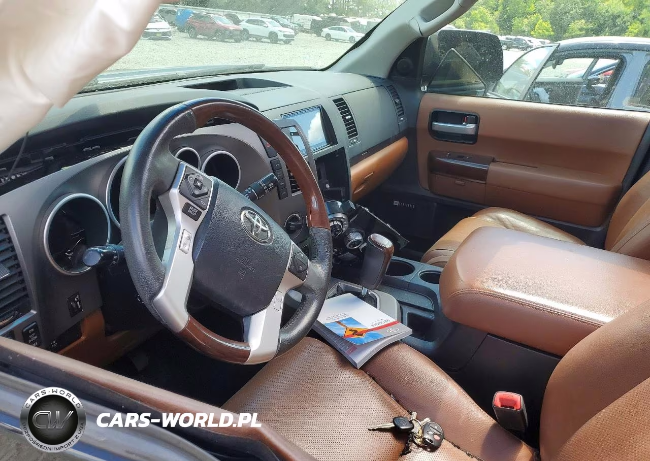 2017 Toyota Sequoia Platinum VIN:5TDDY5G11HS154120 - 8