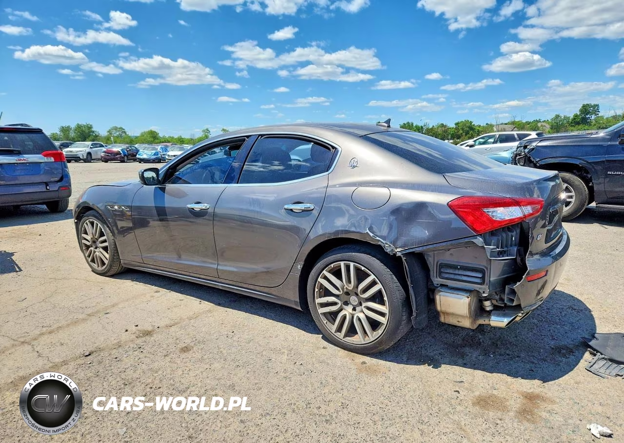 2015 Maserati Ghibli S VIN:ZAM57RTA7F1134643 - 2