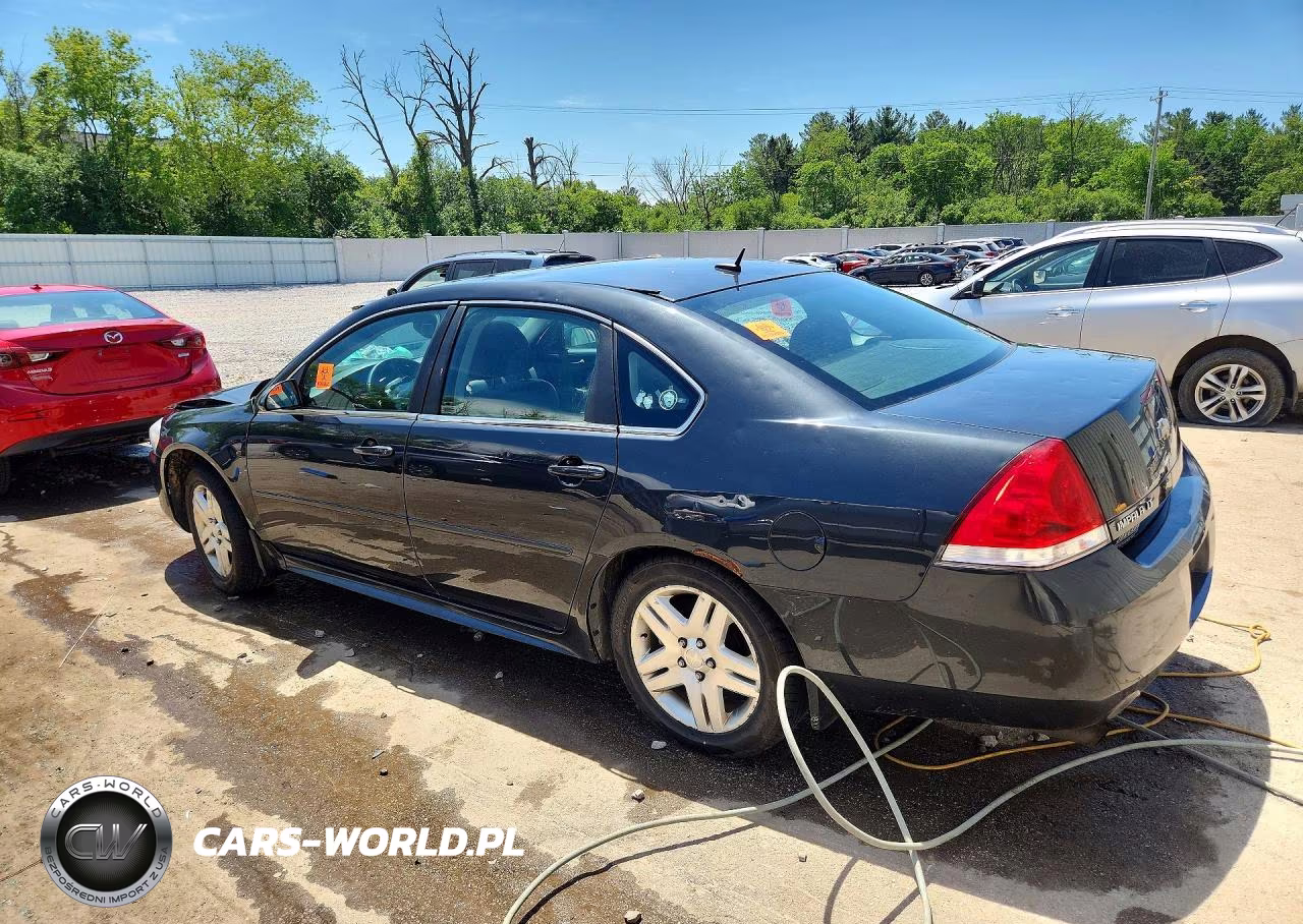 2012 Chevrolet Impala Lt VIN:2G1WG5E36C1318325 - 2